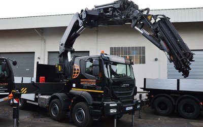 Camion bras de grue 110T/m